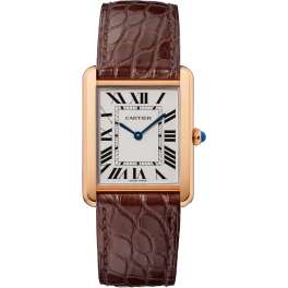 Часы Cartier Tank Solo Rose Gold/Steel Small Model W5200024