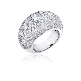 Кольцо с бриллиантом RalfDiamonds  бриллиантом 1,00ct J/SI2