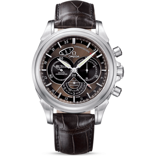 Часы Omega De Ville Co-Axial Chronometer GMT Chronograph 422.13.44.52.13.001