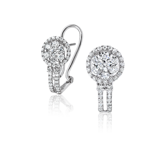Серьги RalfDiamonds White Gold and Diamond Earrings 0.9 ct F-G/VS