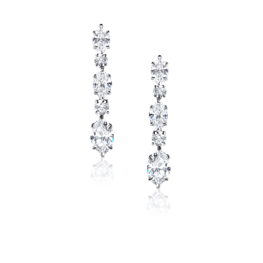 Серьги Harry Winston  с бриллиантами 6,3ct