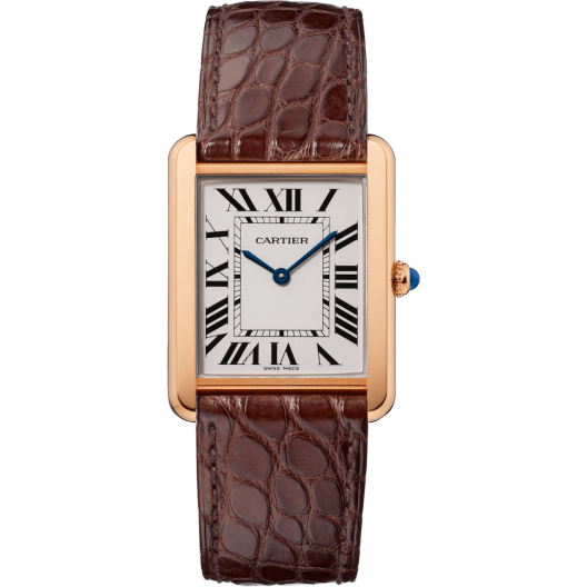 Часы Cartier Tank Solo Rose Gold/Steel Small Model W5200024