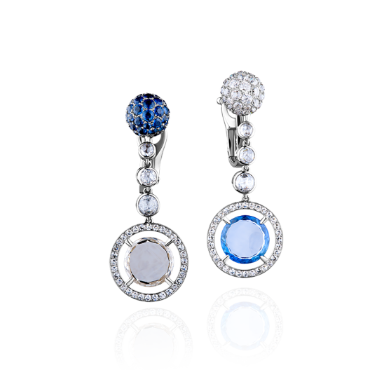 Серьги Boucheron Pendant Earrings Crepuscule JCOZZ37123
