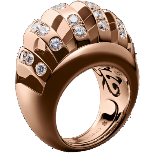 Кольцо с бриллиантом de Grisogono Arcobaleno Collection Ring 51901/04