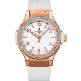 Часы Hublot Gold White Diamonds 38 mm 361.PE.2010.RW.1104