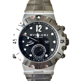 Часы Bvlgari Diagono Scuba GMT SD38 S