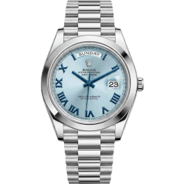Часы Rolex Day-Date II 41mm Platinum Ice Blue 218206