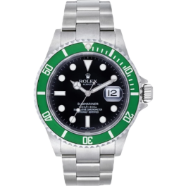 Часы Rolex Submariner Date "Kermit" 40 mm Steel 16610LV