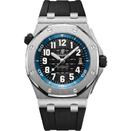 Часы Audemars Piguet Royal Oak Offshore 42 mm “Scuba Blue” Boutique Special Edition 15701ST.OO.D002CA.02