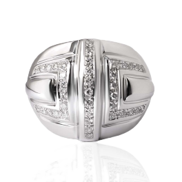 Кольцо с бриллиантом Audemars Piguet  с бриллиантами