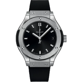 Часы Hublot Classic Fusion 33 MM Quartz Titanium 581.NX.1470.RX
