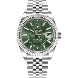 Часы Rolex Sky-Dweller 42 mm Steel and White Gold 336934