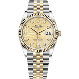 Часы Rolex Datejust 36mm Steel and Yellow Gold 126233-0043