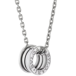 Подвеска Bvlgari B.Zero1 White Gold Necklace 358347