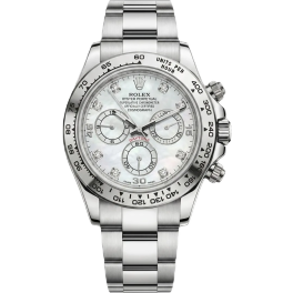 Часы Rolex Cosmograph Daytona 40 mm White Gold 116509