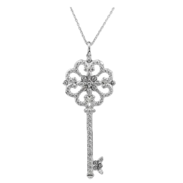 Подвеска Tiffany & Co Enchant Primrose Key Pendant 1.13 ct