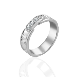 Кольцо с бриллиантом Tiffany & Co Atlas Collection Ring 0.18 ct G-H/VS1-VS