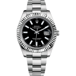 Часы Rolex Datejust II 41mm Steel and White Gold 116334