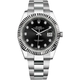 Часы Rolex Datejust 41 Oystersteel and White Gold 126334-0011