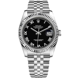 Часы Rolex Datejust 36 mm Steel and White Gold 116234