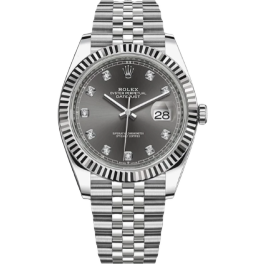 Часы Rolex Datejust 41mm Steel and White Gold 126334-0006