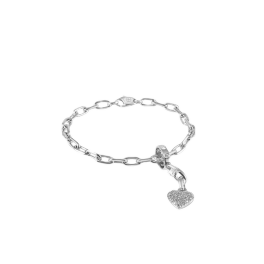 Браслет Cartier with White Charms с бриллиантами