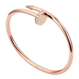 Браслет Cartier Juste un Clou Bracelet Rose Gold Diamonds B6048515