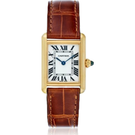 Часы Cartier Tank Louis 18k Yellow Gold ladies Watch W1529856