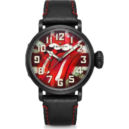 Часы Zenith Pilot Type 20 GMT Tribute To The Rolling Stones Limited Edition 48 mm 96.2439.693