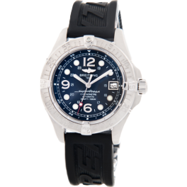 Часы Breitling Superocean Stainless steel 42mm Black Dial A17360