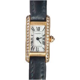Часы Cartier Diamond "Tank Americaine" Strapwatch WB707931