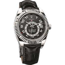 Часы Rolex Oyster Sky-Dweller 42mm White Gold 326139