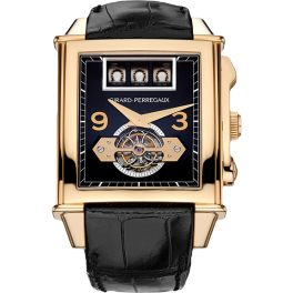 Часы Girard-Perregaux Haute Horlogerie Vintage 1945 Jackpot Tourbillon 99720-52-651-BA6A