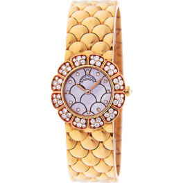 Часы Patek Philippe Yellow Gold Ladies Watch With Diamonds 4872