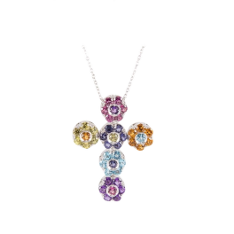 Колье Pasquale Bruni подвеска на цепи Flower jewelry