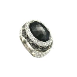 Кольцо с бриллиантом Chopard Black Sapphire 82/3974/401