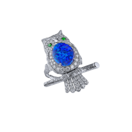Кольцо с бриллиантом RalfDiamonds /брошь