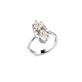 Кольцо с бриллиантом No Name  с бр. 5,25ct L/I1