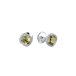 Серьги RalfDiamonds  с демантоидами 1,12ct.