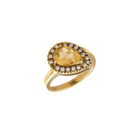 Кольцо Giorgio Visconti  с цитрином 2,50ct