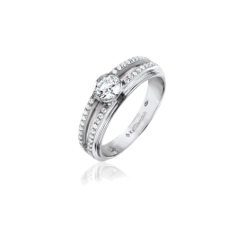 Кольцо с бриллиантом RalfDiamonds  0,54ct F/VVS2