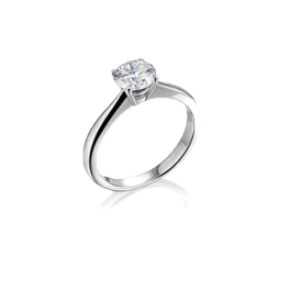 Кольцо с бриллиантом No Name  0,90 ct H/I2