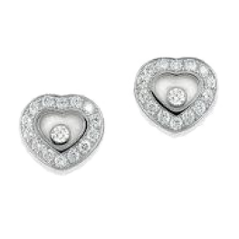 Серьги Chopard пусеты Happy Diamonds Hearts 831084-1001