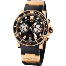 Часы Ulysse Nardin Maxi Marine Diver 18k Gold 8006-102-3A/92