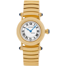 Часы Cartier Diabolo Lady 18k Yellow Gold Quartz Papers Bj-1995 Bj-1995