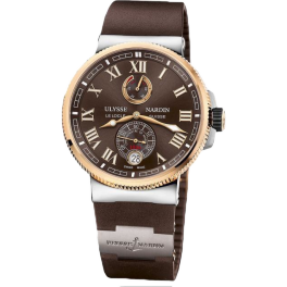 Часы Ulysse Nardin Marine Manufacture 18k Rose Gold Steel 1185-126-3T45