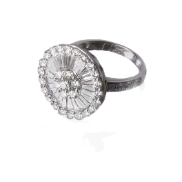Кольцо с бриллиантом RalfDiamonds  с бриллиантами