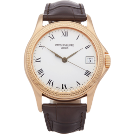 Часы Patek Philippe Calatrava Rose Gold 5117R-001