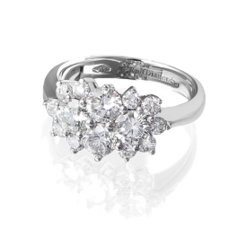 Кольцо с бриллиантом RalfDiamonds  с бриллиантами