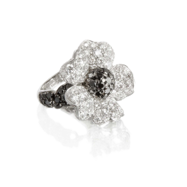 Кольцо с бриллиантом de Grisogono Bijoux Bague Fleur Ring